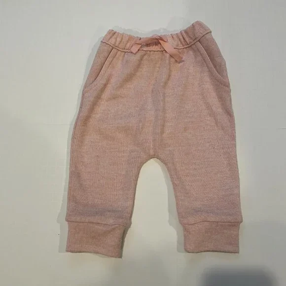 GAP Baby 2 Piece Pink Sweatshirt and Sweatpants Outfit Size 0-3 months - Picture 9 of 15